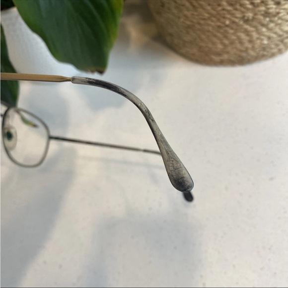 Vintage L’Amy Portico F Aviator Eyeglasses Frames Only - 140mm E051 F621 France - Picture 7 of 8